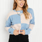 HYFVE Just Checking In Color Block Sweater -