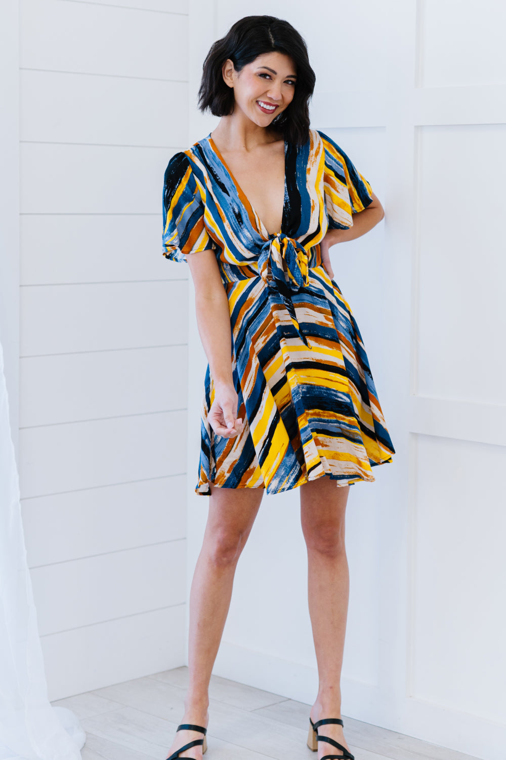 Dress Day Dressed to Impress Striped Dress -