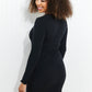 White Birch Secret Lover Long Sleeve Dress -