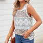 Geometric Leopard Print Tank -