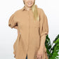 GeeGee La La Land Gauze Button-Up Tunic -