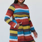 Heimish Full Size Striped Pleated Dress -