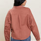 HYFVE Early Bird Button Front Shacket -