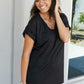 Sew In Love Let's Meet Up Polka Dot Tee in Black -