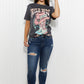 Lotus Fashion Wild West Cowgirls Graphic Tee -