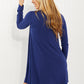 Zenana Forever Friends Full Size Swing Mini Dress -