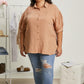 GeeGee La La Land Gauze Button-Up Tunic -