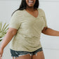 Sew In Love Summer Special Acid Wash Tee -