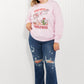 WKNDER Howdy Christmas Full Size Graphic Sweatshirt -