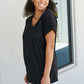 Sew In Love Let's Meet Up Polka Dot Tee in Black -