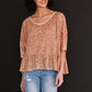 Cheers to You Leopard Burnout Top -