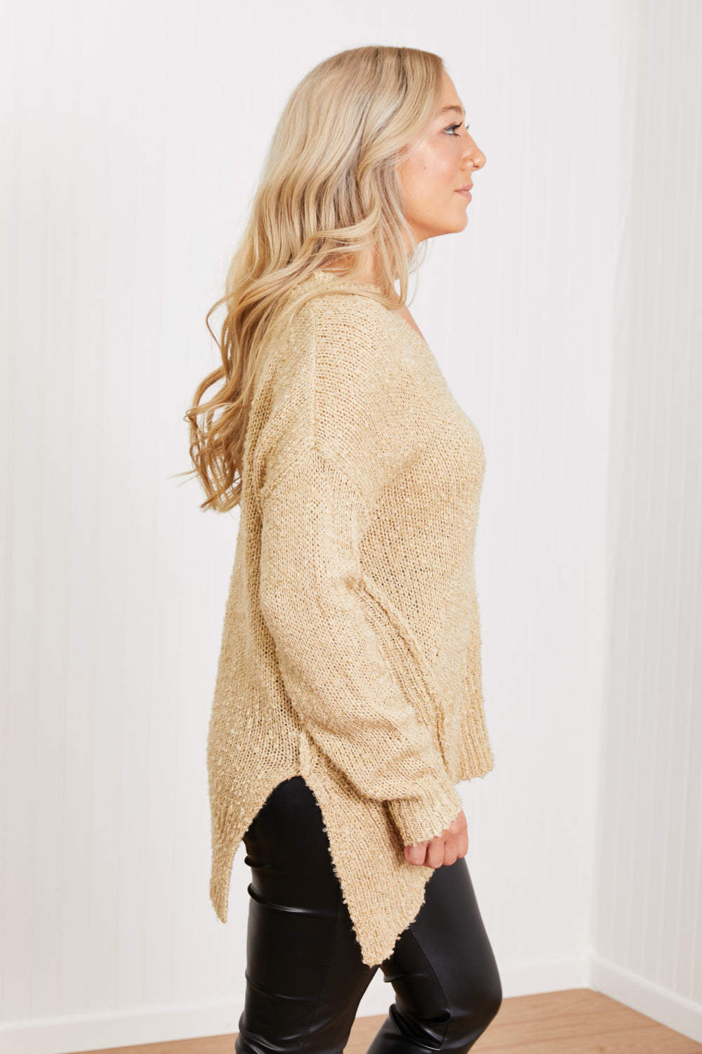 Heimish By the Fire V-Neck Sweater -