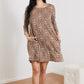 Jade By Jane Swirls and Twirls Printed Dress -