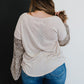 Aspire to Inspire Leopard Bell Sleeve Top -