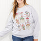 WKNDER Christmas Gallery Full Size Graphic Sweatshirt -