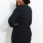 White Birch Secret Lover Long Sleeve Dress -