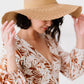 Justin Taylor Ocean Avenue Floppy Straw Hat -