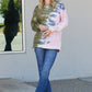 Sew In Love Full Size Tie-Dye Seam Detail Sweatshirt -