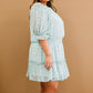 GeeGee Floral Frenzy Full Size Run Off-Shoulder Dress -