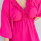 GeeGee Glamour Girl Balloon Sleeve Mini Dress -