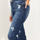 Judy Blue Avery High-Rise Cuffed Boyfriend Jeans -
