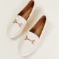 Qupid 9 to 5 Ballerina Metal Detail Loafers -