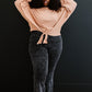Hailey & Co All Tied Up Ribbed Top -