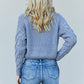 Zenana Cable-Knit Button Front Cropped Cardigan -