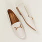 Qupid 9 to 5 Ballerina Metal Detail Loafers -