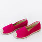WeeBoo In Step Espadrille Slip-On Flats in Fuchsia -