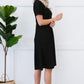 P & Rose Full Size Majestically Yours Eyelet Square Neck Dress -