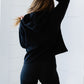 BiBi Keepin' It Cozy Crisscross Detail Hoodie -