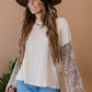 Aspire to Inspire Leopard Bell Sleeve Top -