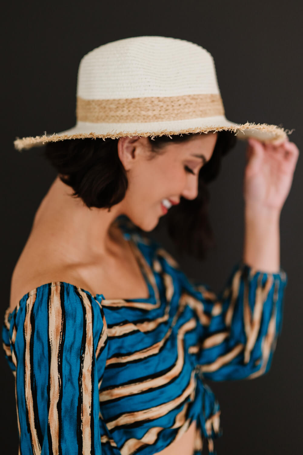 Justin Taylor Craving Sunshine Straw Hat -