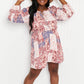 Andree by Unit Patchwork Floral Balloon Sleeve Dress -