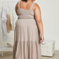 Zenana Sweet Charisma Smocked Maxi Dress -