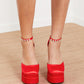 Cape Robbin Pleasure Is Mine Platform Heels -