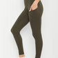 Rae Mode Game Point Full Size Microfiber Leggings with Pockets -