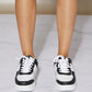 Berness Mile a Minute Platform Sneakers in Black and White -