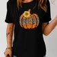 Floral Pumpkin Graphic Tee -