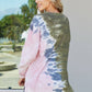 Sew In Love Full Size Tie-Dye Seam Detail Sweatshirt -