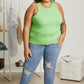 Sew In Love Electric Love Tank in Lime -