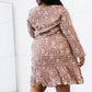 ODDI Floral Tiered Dress -