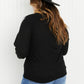 Acting Pro Finding Fall Full Size Geometric Yoke Long Sleeve Top -