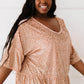 Cheers to You Leopard Burnout Top -