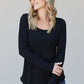 Heimish Full Size Scoop Neck Long Sleeve Top -