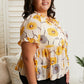 Hailey & Co Beautiful Blooms Floral Top -