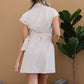 HYFVE Saturday in Sydney Mini Shirt Dress in Khaki -