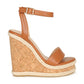 KAYLEEN Vermont Vacation Cork Wedges -