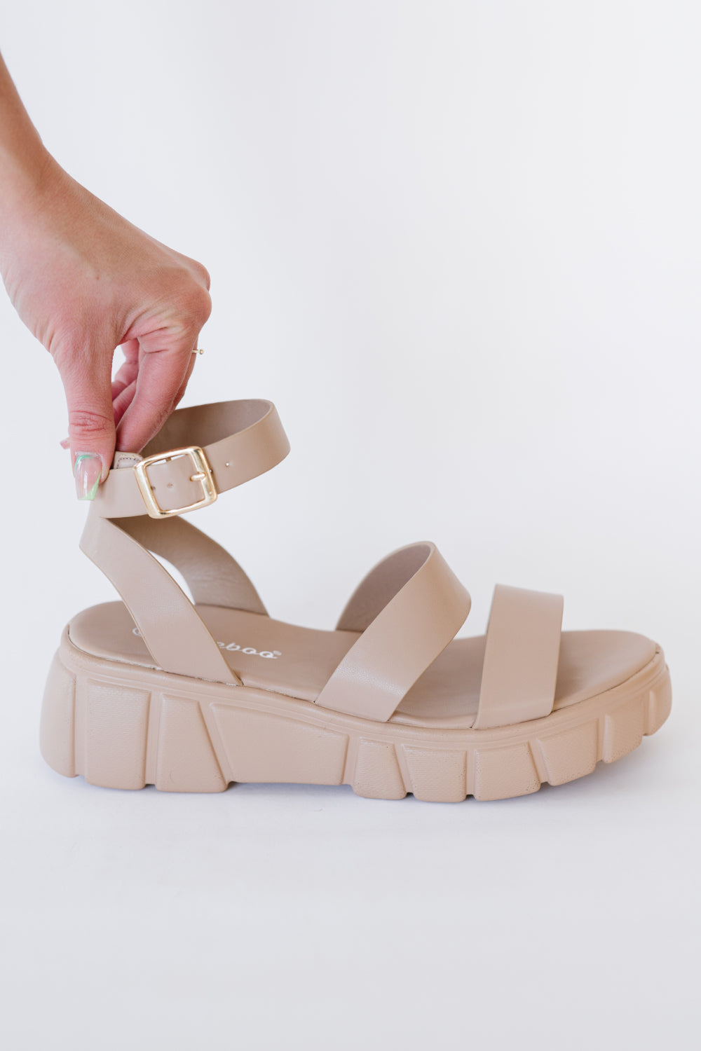 WeeBoo Best Foot Forward Platform Sandals -